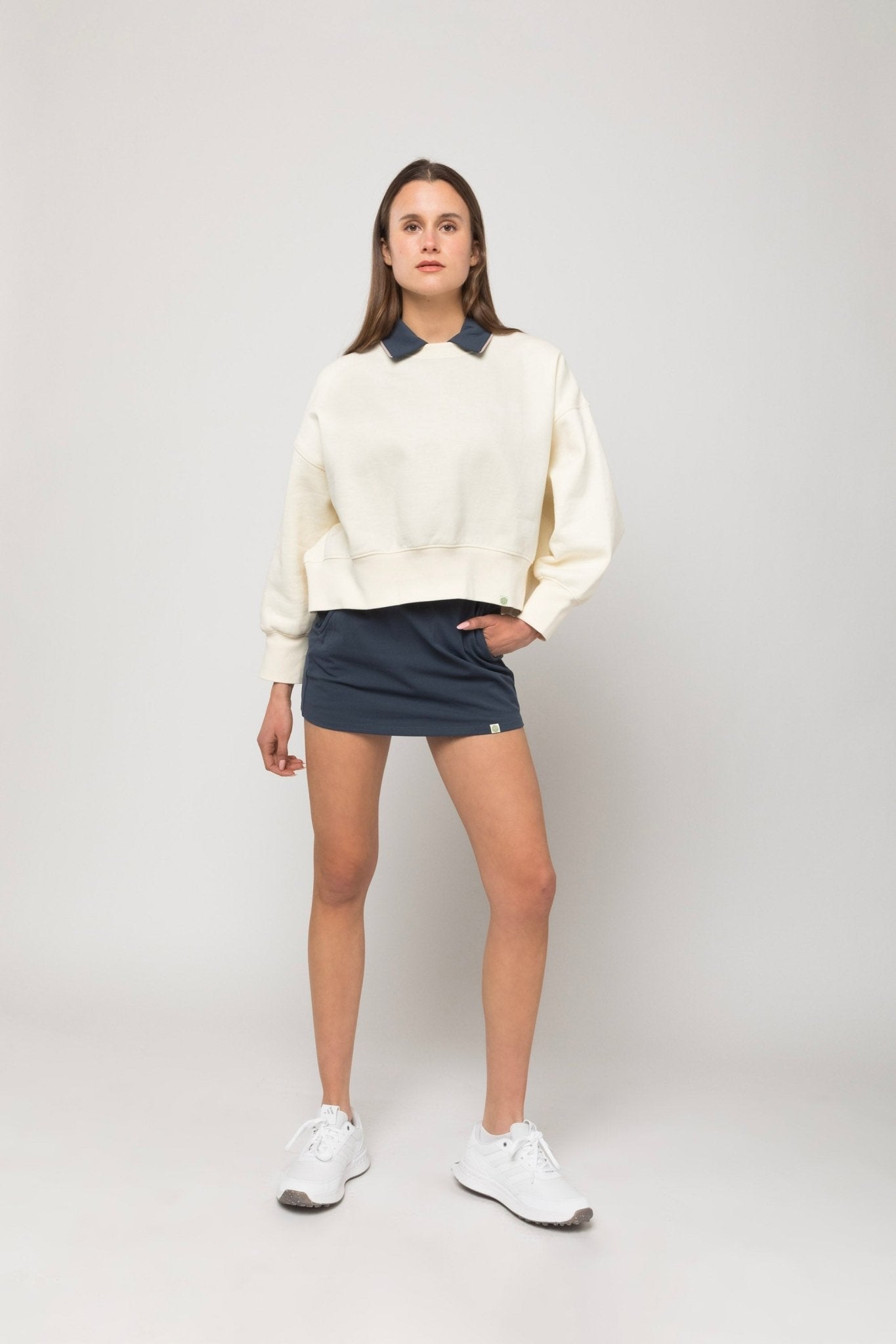 Louise Crew NeckLouise Crew Neck - Honey Golf